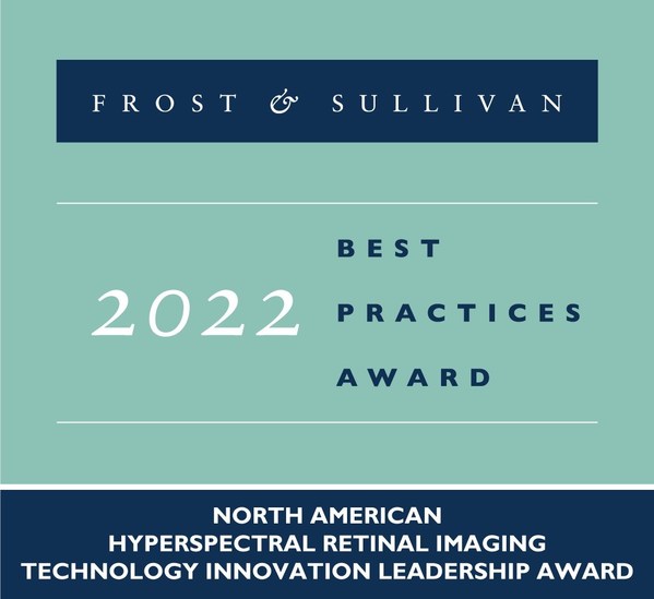 Optina Diagnostics Earns Frost & Sullivan's 2022 North American Technology Innovation Leadership Award for Leveraging Innovative Eye Imagery and Artificial Intelligence for Chronic Diseases Detection including Alzheimer's