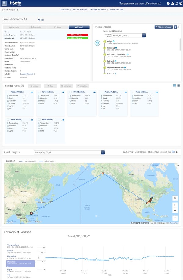 CSafe Global Launches Real-Time Shipment Visibility for Passive Portfolios