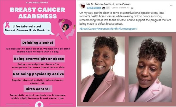 Luvme Cares for Women's Health in Alopecia & Breast Cancer Themed Charity Events