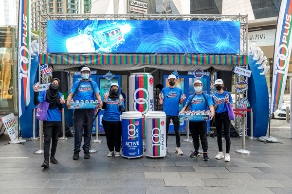 100PLUS CELEBRATES WORLD HYDRATION DAY BY HYDRATING OVER 100,000 MALAYSIANS ACROSS PENINSULAR MALAYSIA