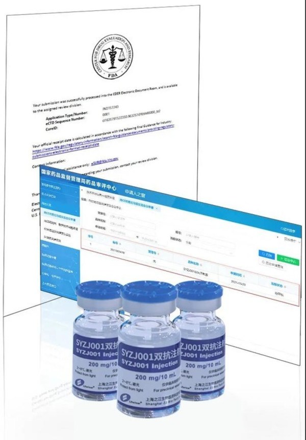 Bispecific antibody drug against COVID-19 jointly developed by Shanghai ZJ Bio-Tech and Sanyou Biopharmaceuticals appearing at China International Import Expo (CIIE)