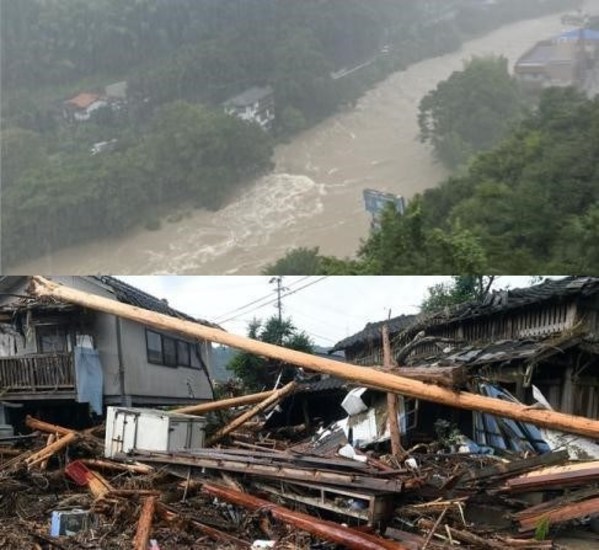 LifeWave donated to disaster areas due to heavy rainfall stroke in Japan