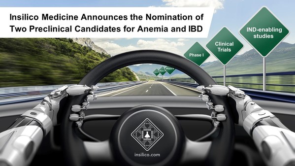 Insilico Medicine Announces the Nomination of Two Preclinical Candidates for PHD2, 12 Months After Program Initiation