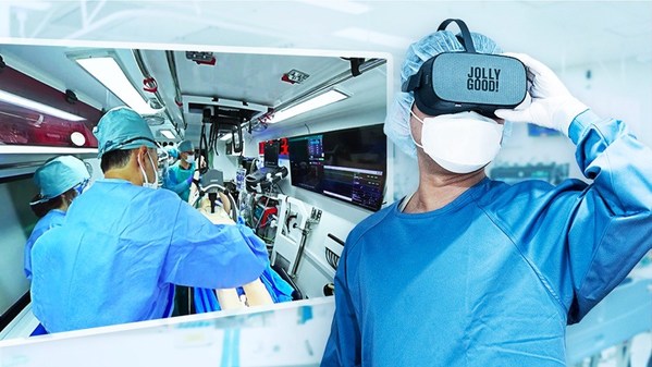 Jolly Good develops a medical VR filming system exclusively for ambulances with physicians