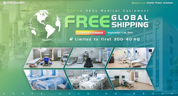 Medwish.com Launches Global Free Shipping Plan to Deliver Medical Equipment to Hospitals