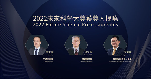 Announcement of 2022 Future Science Prize Winners: Wenhui Li, Xueming Yang, Ngaiming Mok