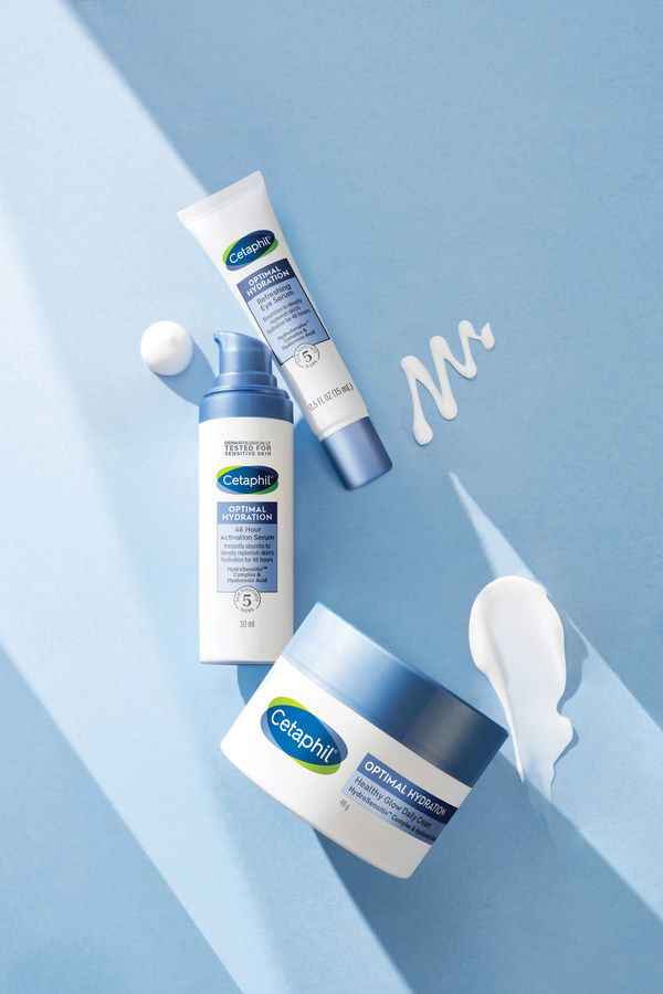 CETAPHIL OPTIMAL HYDRATION COMBATS DRY, DEHYDRATED AND SENSITIVE SKIN