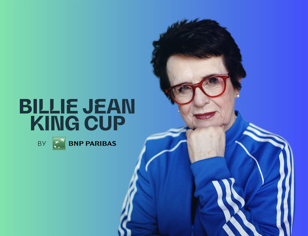 ITF unveils a historic rebrand of Fed Cup, as the global women's team tournament is renamed the 'Billie Jean King Cup by BNP Paribas'