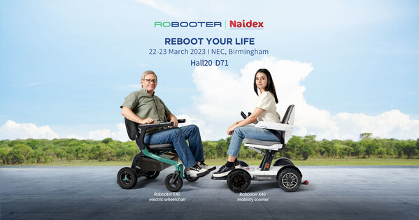 Robooter to Showcases Multiple Products at Naidex Under the Theme of "Reboot Your Life"