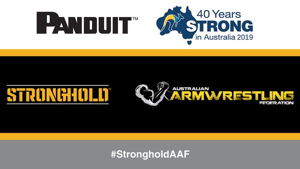 Panduit StrongHold(TM) Becomes Australian Armwrestling Federation's Newest Major Sponsor