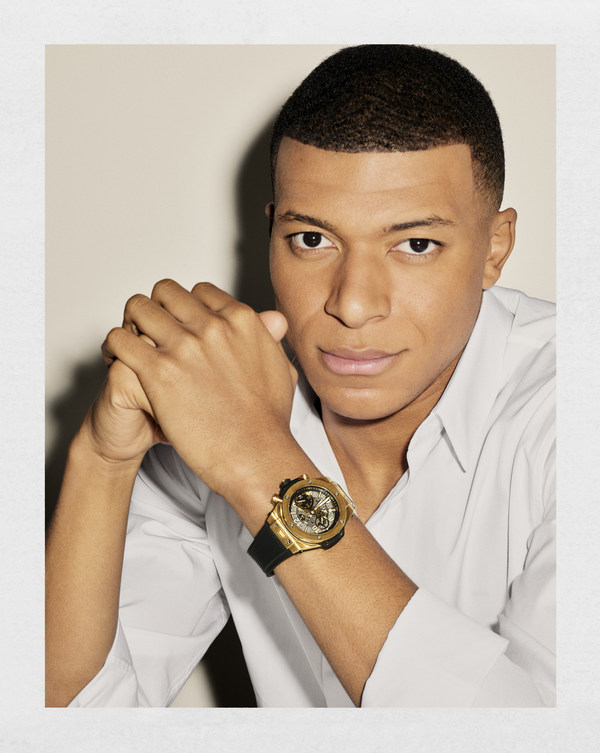 HUBLOT CAMPAIGN WITH KYLIAN MBAPPÉ