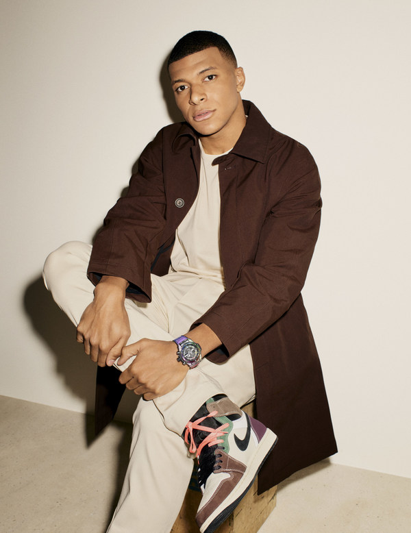 HUBLOT CAMPAIGN WITH KYLIAN MBAPPÉ