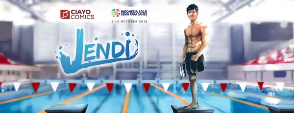 CIAYO Comics participates in ASIAN PARA GAMES 2018 with 'Jendi'