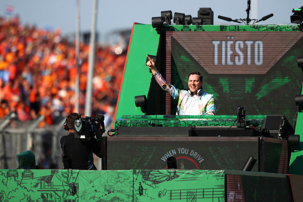 Heineken(R) and TIESTO celebrate the Formula 1 Heineken Dutch Grand Prix weekend in style with a unique performance on the track