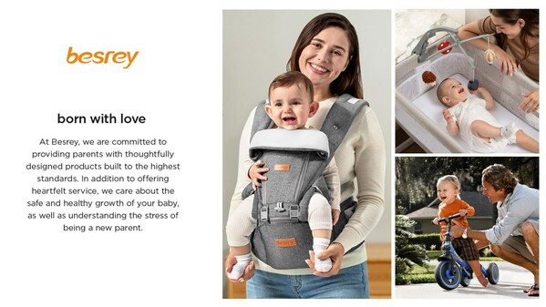 Besrey Heralds New Era of "Modern Scientific Parenting" with Complete Product Line, Innovations