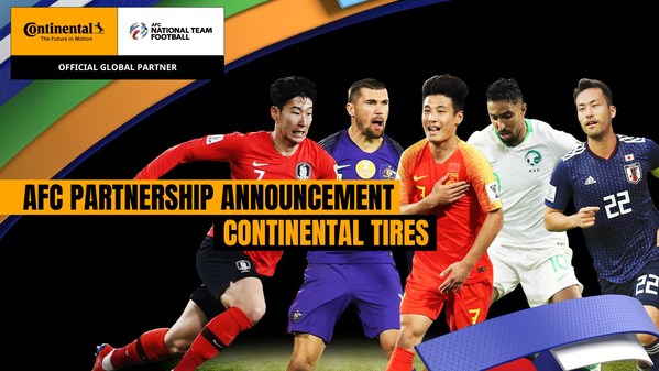 AFC and Continental Tires Announce Renewal of Sponsorship Rights Deal