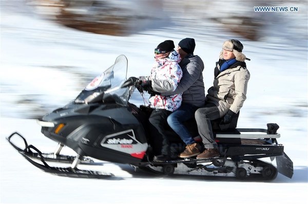 Xinhua Silk Road: Changbai Mountain scenic area starts ice, snow festival