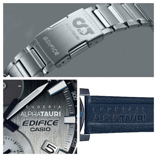 Casio to Release EDIFICE Collaboration Models with Scuderia AlphaTauri