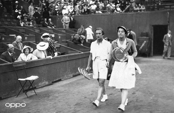 OPPO recolourises iconic tennis images to celebrate the return of Wimbledon