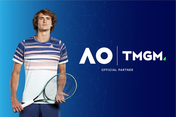 TMGM Sponsors Tennis' Hottest New Star, Alexander Zverev, For The Australian Open 2021