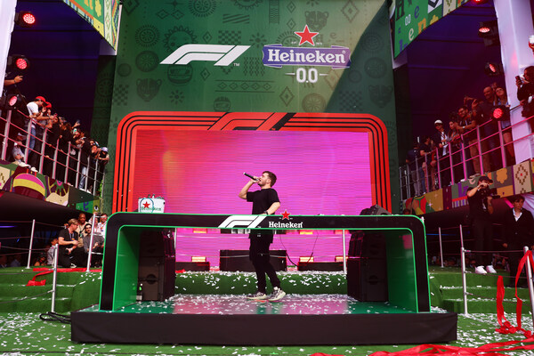 HEINEKEN® EXTENDS F1® SPONSORSHIP AS GLOBAL PARTNER, FUELLED BY THE SPORT'S PHENOMENAL GROWTH