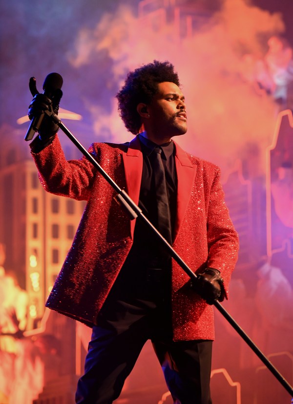 Givenchy Dresses The Weeknd For 55th Super Bowl Halftime Show