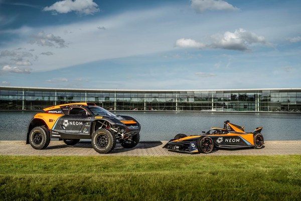 NEOM and McLaren Racing announce strategic title partnership to drive innovation and talent development in electric motorsport