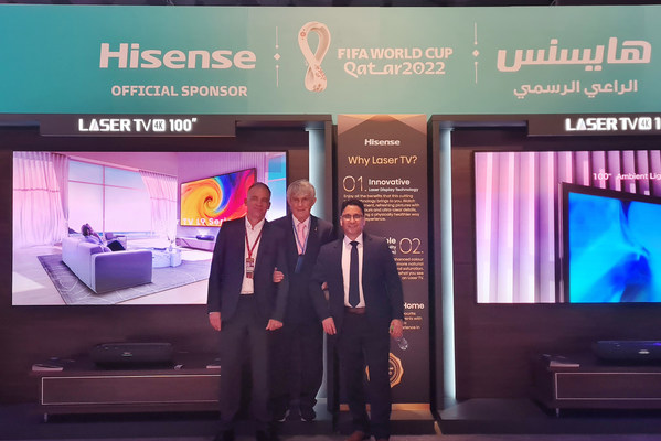 Hisense L9G Laser TV Unveiled at the World Cup Final Draw, #PerfectMatch World Cup Global Marketing Campaign Officially Launched