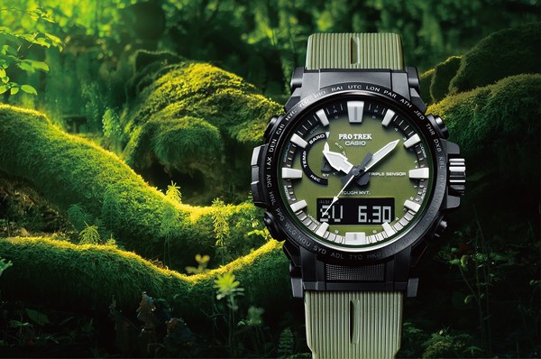 Casio to Release PRO TREK with Bio-Mass Plastics