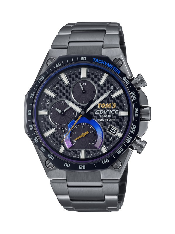 Casio to Release EDIFICE Collaboration Model with TOM'S, Inspired by Luxury Sports Cars