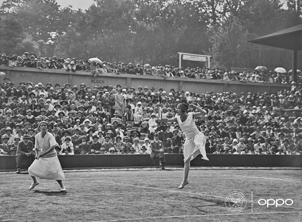 OPPO recolourises iconic tennis images to celebrate the return of Wimbledon