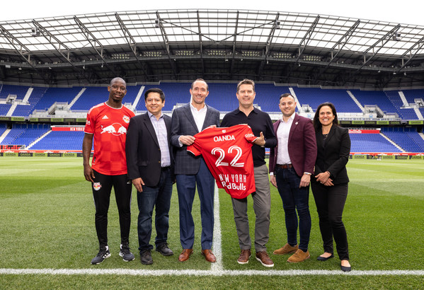 OANDA named as the Official Marketing Partner of the New York Red Bulls