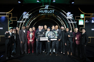 Hublot and WBC TEAM Up for a Legendary 'NIGHT OF CHAMPIONS'