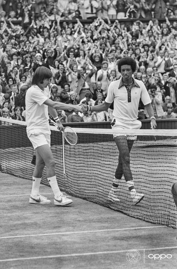 OPPO recolourises iconic tennis images to celebrate the return of Wimbledon