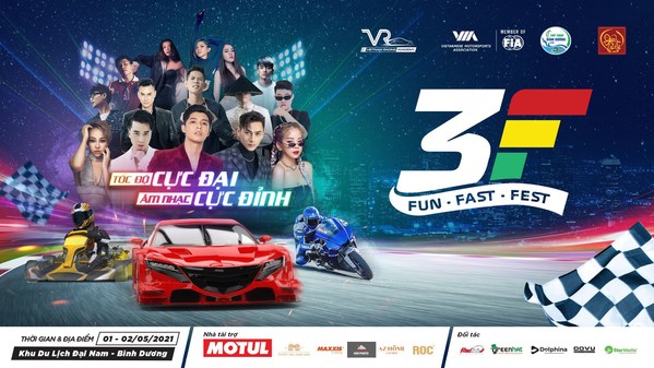 Fun Fast Fest - a festival of motorsports, music fest and entertainment activities will take place for the first time in Vietnam on 1&2 May 2021