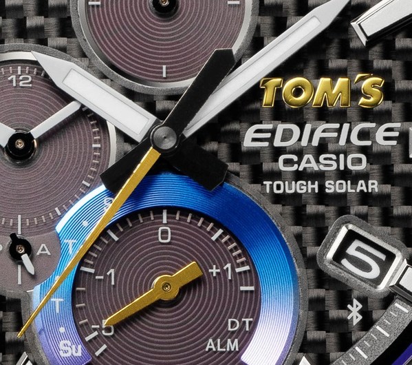 Casio to Release EDIFICE Collaboration Model with TOM'S, Inspired by Luxury Sports Cars