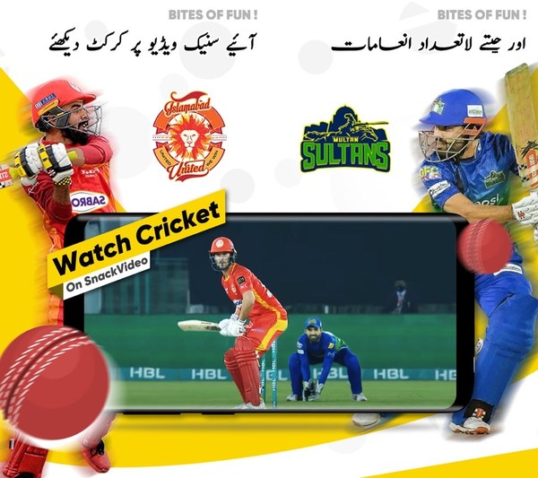 SnackVideo announces exclusive sponsorship agreement with two leading Pakistani sports teams, Islamabad United and Multan Sultans