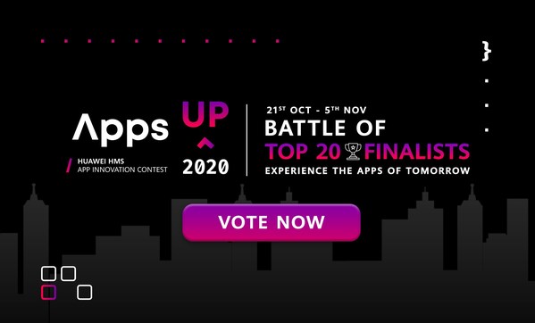 Huawei reveals Top 20 finalists of AppsUP 2020 contest in APAC