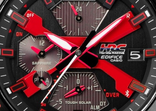 Casio to Release EDIFICE Featuring the Same Authentic Paint Used in the Red Honda Badge