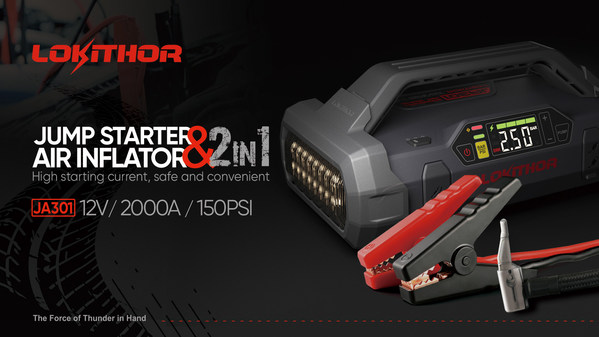 Lokithor Launches A Multipurpose Jump Starter JA301