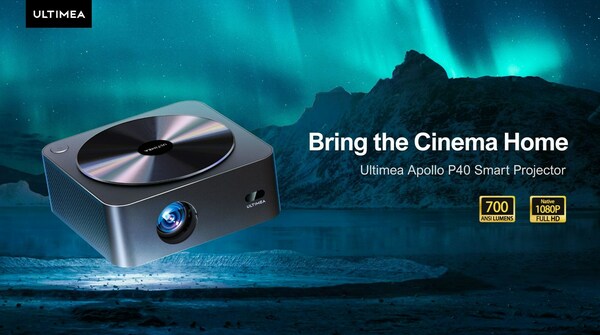 Best Smart 1080p Projector in 2023 - Ultimea Launches Apollo P40 Projector