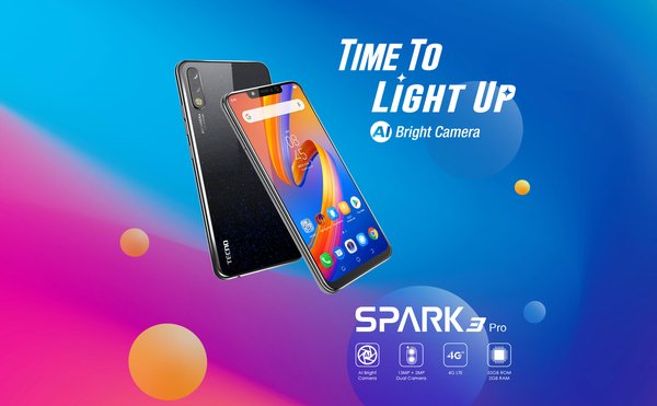 TECNO unveils new Spark 3 Pro high-performance camera phone with high quality photos even under low light