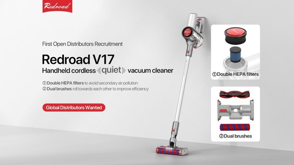 Redroad V17: Cordless vacuum made with top-class quality