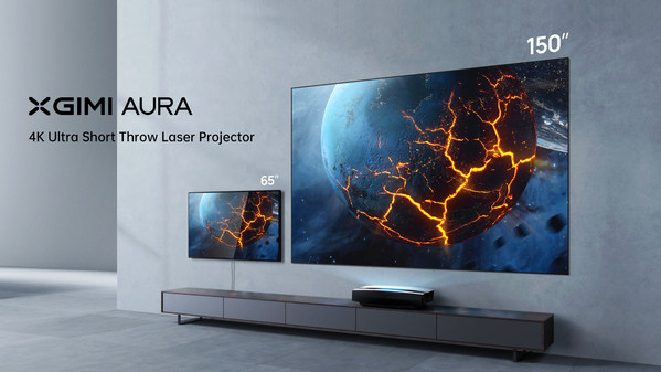 XGIMI's New Aura 4K UST Laser Projector Shows Why Your Next TV Isn't Going to Be a TV