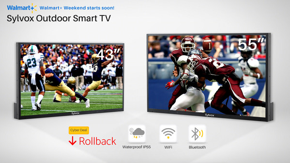 Sylvox Outdoor TV Big Savings Event in Walmart+ Weekend