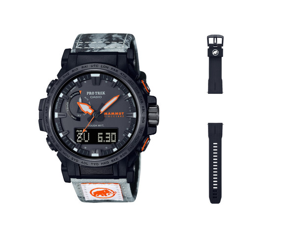 Casio to Release PRO TREK Timepiece Designed in Collaboration with MAMMUT