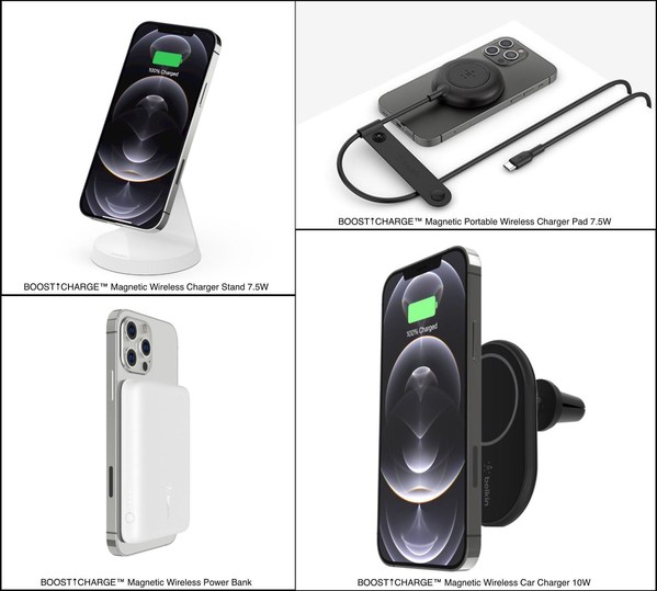 Belkin offers a suite of accessories solutions for the new iPhone 13 and iPad series