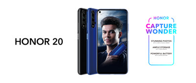 HONOR 20 to launch in the UK on 21 June