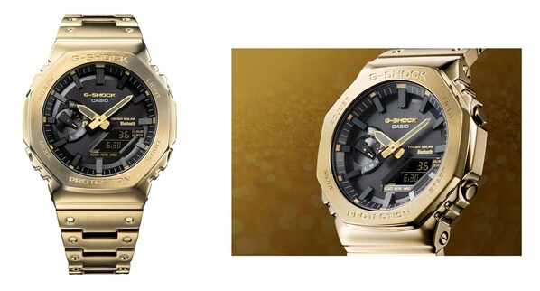 Casio to Release Full-Metal G-SHOCK in Gleaming Yellow-Gold Hue