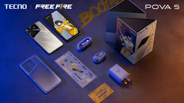 TECNO's Latest POVA 5 Series Free Fire Special Edition Unleashes the Ultimate Immersive Gaming and Entertainment Experience